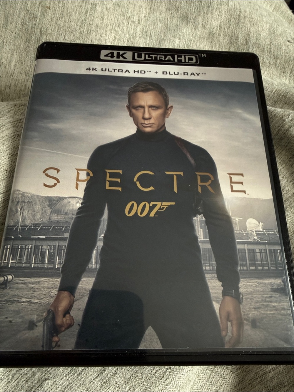 Spectre 007 DVD 4k Ultra HD Plus Blu-Ray
